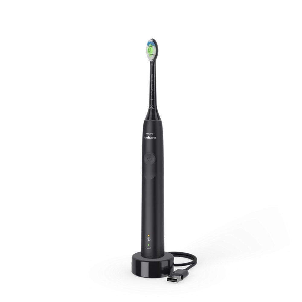 Philips Sonicare 4100 Series, Periuta de dinti sonica electrica, neagra - imagine 2
