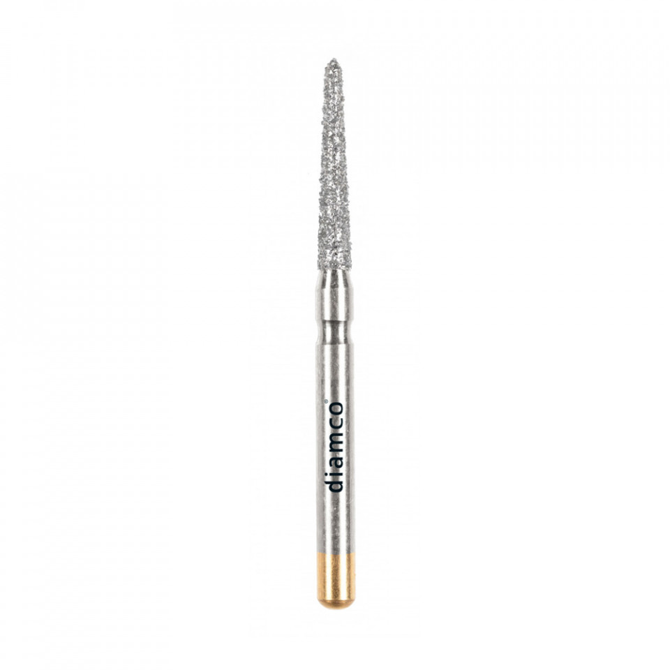 Set 5+1 Freze diamantate cu sanfren subgingival, aliaj rodium-platina - P1 - imagine 2