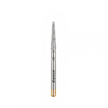 Set 5+1 Freze diamantate conice cu varful rotunjit aliaj rodium-platina S14