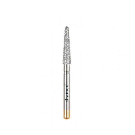 Set 5+1 Freze diamantate conice cu varful rotunjit aliaj rodium-platina S16