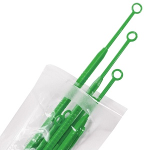 Anse sterile pentru inoculare PRIMA, 1 µL verzi / 10 µL albastre, plastic flexibil, 10 bucati - Img 2