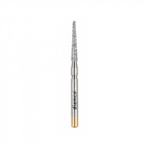 Set 5+1 Freze diamantate conice cu varful plat aliaj rodium-platina - S10 - Img 2