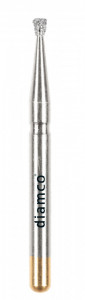 Set 5+1 Freze diamantate cu varf conic 50° aliaj rodium-platina - S23 - Img 2