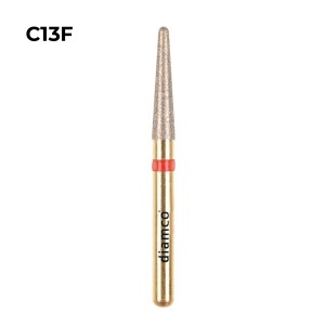 Set 5+1 Freze diamantate fine pentru finisare, aliaj rodium-platina - C13F