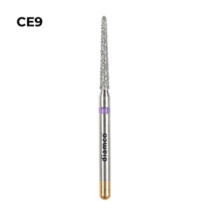 Set 5+1 Freze diamantate pentru finisare ceramica si zirconiu aliaj rodium-platina - CE9