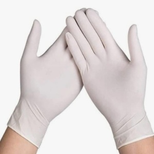 Mănuși de examinare din latex pudrate Bergamot, 100 bucăți - Img 3