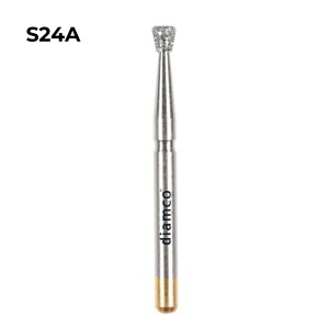 Set 5+1 Freze diamantate cu con invers aliaj rodium-platina - S24A