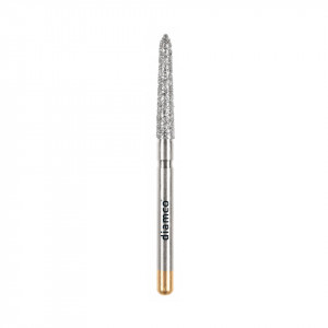 Set 5+1 Freze diamantate cu sanfren subgingival, aliaj rodium-platina - P7 - Img 2