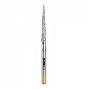 Set 5+1 Freze cilindrice forma Fissure diamantate aliaj rodium-platina - S42 - Img 2