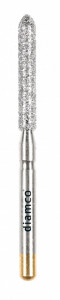 Set 5+1 Freze diamantate cu varf conic 50° aliaj rodium-platina - S21B - Img 2