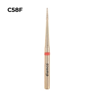Set 5+1 Freze diamantate fine pentru finisare, aliaj rodium-platina - C58F