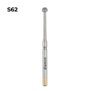 Set 5+1 Freze sferice diamantate aliaj rodium-platina - S62