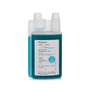 Zeta 1 Ultra detergent și dezinfectant concentrat pentru instrumentar și freze, 1 L, Zhermack