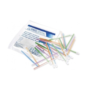 Aspiratoare salivă BMS Dental, 15 cm, 100 bucăți