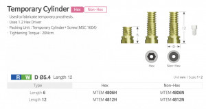 Cemented Cylinder [Cilindru Multiunit] - Img 3