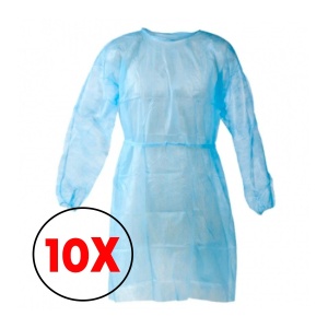 Set 10 halate marime universala din material netesut - Img 1