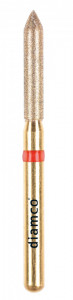 Set 5+1 Freze diamantate fine pentru finisare, aliaj rodium-platina - C15F - Img 2