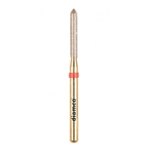 Set 5+1 Freze diamantate fine pentru finisare, aliaj rodium-platina - C20F
