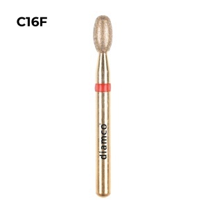Set 5+1 Freze diamantate fine pentru finisare, aliaj rodium-platina - C16F