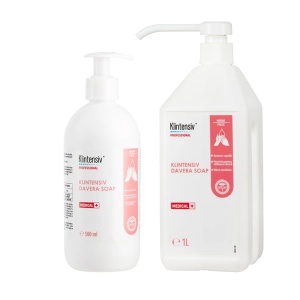 Săpun dezinfectant cu clorhexidină 2%, Klintensiv Davera Soap, 500ml /1L