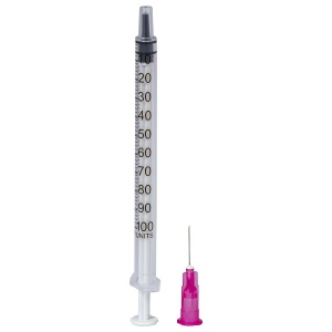 Seringi Insulina PRIMA 1ml cu Ac 29G Detasabil, 100 bucati - Img 3
