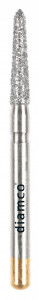 Set 5+1 Freze diamantate cu sanfren subgingival, aliaj rodium-platina - P3 - Img 2