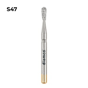 Set 5+1 Freze cilindrica con invers rotunjit diamantate aliaj rodium-platina - S47