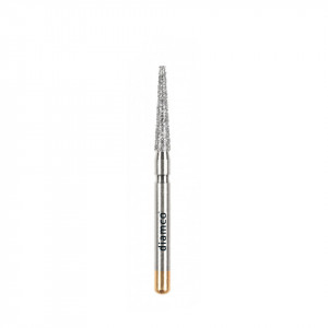 Set 5+1 Freze diamantate conice cu varful rotunjit aliaj rodium-platina S14 - Img 2