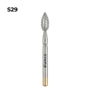 Freze Rodiu Platina diamantate - DentFactory - Consumabile si