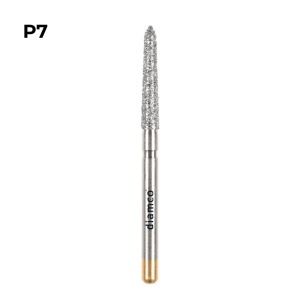 Set 5+1 Freze diamantate cu sanfren subgingival, aliaj rodium-platina - P7