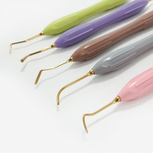 Kit Instrumente modelare compozit din titan cu parte activa aurie - Img 3