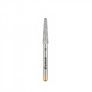 Set 5+1 Freze diamantate conice cu varful rotunjit aliaj rodium-platina S16 - Img 2