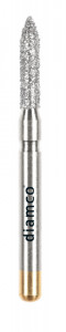 Set 5+1 Freze diamantate cu varf conic 50° aliaj rodium-platina - S19