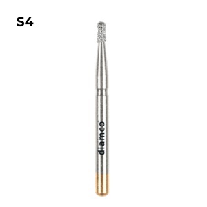 Set 5+1 Freze diamantate sferice aliaj rodium-platina S4