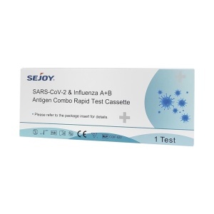Test rapid combinat Sejoy pentru gripă A/B și COVID-19, uz profesional