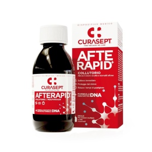 Apa de gura Curasept Afte Rapid+ pentru tratarea aftelor