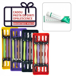 Brightest White pachet - Kit Instrumente modelare compozit si cadou Pasta Opalescence
