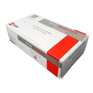 Mănuși de examinare din latex Farmagloves, ușor pudrate, 100 bucăți