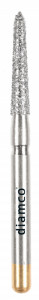 Set 5+1 Freze diamantate cu sanfren subgingival, aliaj rodium-platina - P6 - Img 2