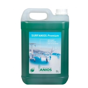 Detergent și dezinfectant concentrat pentru suprafețe, 5 L, Surfanios Premium Anios