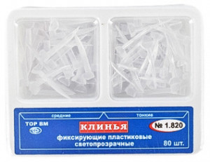 Pene interdentare din plastic transparente - TOR VM