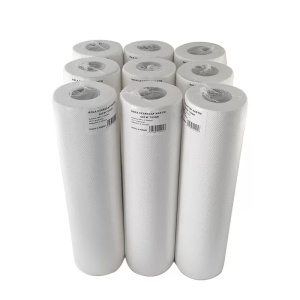 Role cearceaf hârtie 60cmx800gr, 2 straturi, 9 role/bax – Hygiene Plus