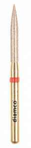 Set 5+1 Freze diamantate fine pentru finisare, aliaj rodium-platina - C9F - Img 2