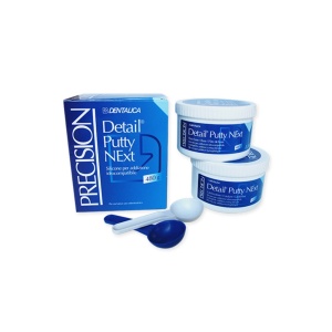 Material de amprenta Detail Putty NExt - standard 2 x 480gr Dentalica - Img 2