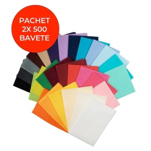 Pachet 1000 bavete stomatologice BeSafe, culori la alegere