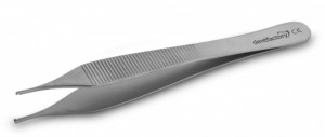 Pensa chirurgie tesuturi, Adson, cu striatii, 12cm