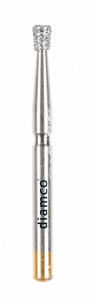 Set 5+1 Freze diamantate cu con invers aliaj rodium-platina - S24