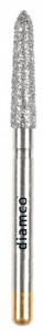 Set 5+1 Freze diamantate cu sanfren subgingival, aliaj rodium-platina - P8 - Img 2