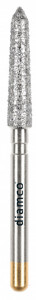 Set 5+1 Freze diamantate cu sanfren subgingival, aliaj rodium-platina - S63 - Img 2