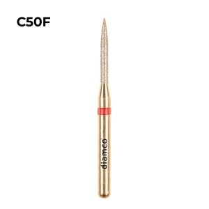 Set 5+1 Freze diamantate fine pentru finisare, aliaj rodium-platina - C50F